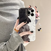 Three color Pleated Shatterproof iPhone Case