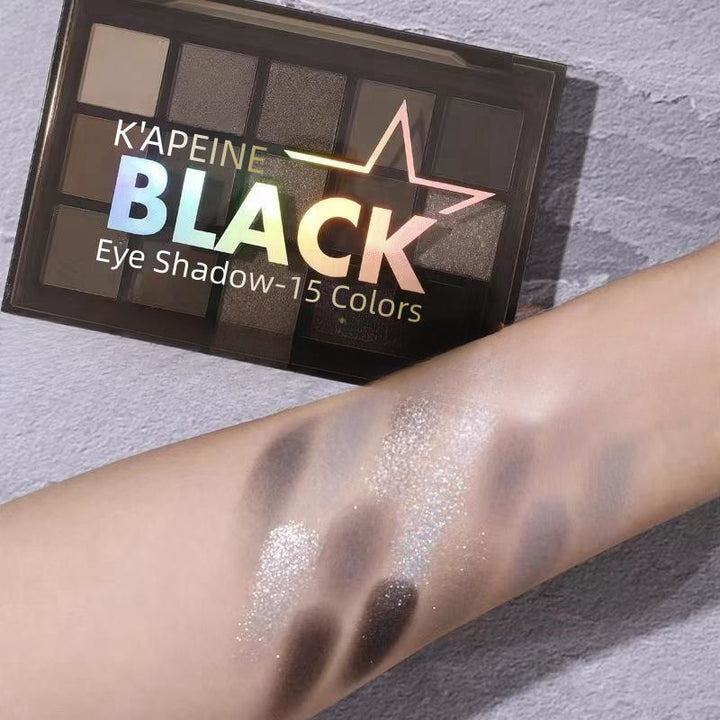 Shimmer Matte Cos Gray Black Dark Color European And American Smoky Makeup