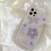 Oil Painting Flower Mobile Phone Case Bracket