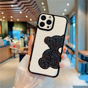 Cute Bear Silicone Skin Cover Case