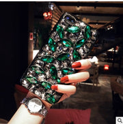 3D Bling Crystal Diamond iphone Case - Luxury Rhinestone Sparkly Clear Soft Edge Cover
