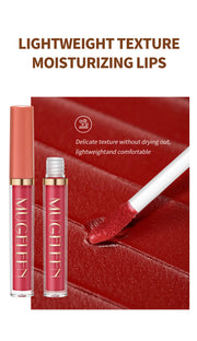 Transfer-Proof Velvet Matte Liquid Lipstick , Long-Lasting Non-Smudge