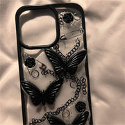 Butterfly Phone Case Silicone Three-dimensional Drop-resistant