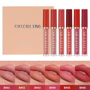 Transfer-Proof Velvet Matte Liquid Lipstick , Long-Lasting Non-Smudge