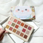 Mugeleen Waterproof Pearl Glitter Eyeshadow Palette