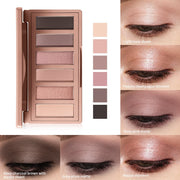 6 Color Matte And Shimmer Mini Eyeshadow Palette