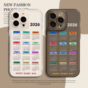 Desk Calendar Compatible New Year 17 Pro Phone Case 1312