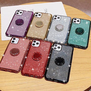 Glitter Electroplating Side Diamond Soft Phone Case