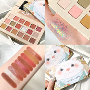 Mugeleen Waterproof Pearl Glitter Eyeshadow Palette