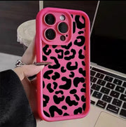 Black Leopard Print Phone Case New