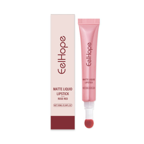 Eelhope Matte Liquid Lip Gloss Series Naturally Colorful Lip Gloss Non-Stick Cup Multi-Color Moisturizing Lip Gloss