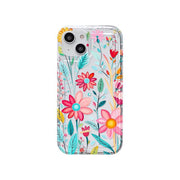 Transparent Colorful Flowers And Plants Phone Case
