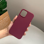 Silicone Phone Case All-inclusive Flocking