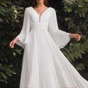 Temperament Elegant V-neck Women's Clothing Party Evening Dress