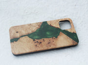 Resin Scar Wood Phone Case Cover