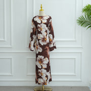 European And American Dubai-style Fashion Printed Dress