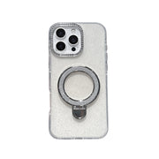 Epoxy Gradient Glitter With Rotating Bracket Mobile Phone Cases