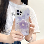 Oil Painting Flower Mobile Phone Case Bracket