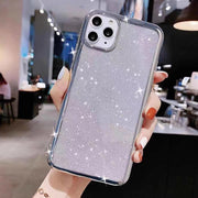 Glitter Electroplating Side Diamond Soft Phone Case