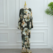 European And American Dubai-style Fashion Printed Dress