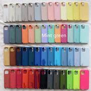 Silicone Phone Case All-inclusive Flocking