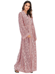 Fashion Hot Selling Dubai Arab Cardigan Robe