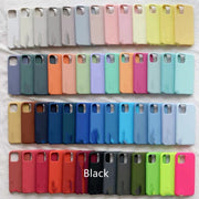 Silicone Phone Case All-inclusive Flocking