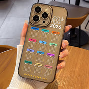 Desk Calendar Compatible New Year 17 Pro Phone Case 1312
