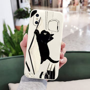 Straight Edge Liquid Silicone Accompanying Reading Kitten