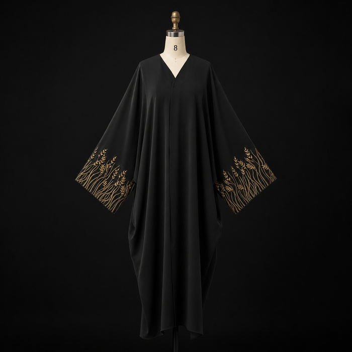 Arab Embroidery Embroidery Outerwear Abaya Robe