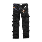 Men’s Multi-Pocket Cargo Pants | Cotton-Rich Outdoor Trousers