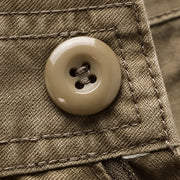 Men’s Multi-Pocket Cargo Pants | Cotton-Rich Outdoor Trousers