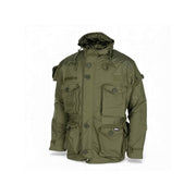 Men’s Tactical Field Jacket with Hood & Multi-Pocket Design