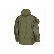 Men’s Tactical Field Jacket with Hood & Multi-Pocket Design