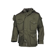 Men’s Tactical Field Jacket with Hood & Multi-Pocket Design