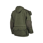 Men’s Tactical Field Jacket with Hood & Multi-Pocket Design