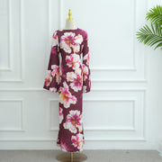 European And American Dubai-style Fashion Printed Dress