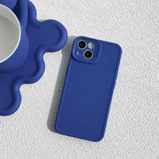 Skin Feeling Charm Eye Solid Color Material Drop-proof Phone Case