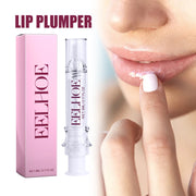 EELHOE Lip Plumper, Fade Lip Lines Dead Skin Moisturizing And Plump Lips Delicate And Glossy Lip Gloss