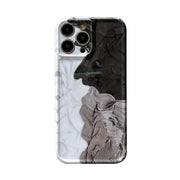 Three color Pleated Shatterproof iPhone Case