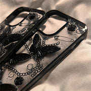 Butterfly Phone Case Silicone Three-dimensional Drop-resistant
