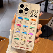 Desk Calendar Compatible New Year 17 Pro Phone Case 1312