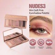 6 Color Matte And Shimmer Mini Eyeshadow Palette