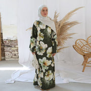 European And American Dubai-style Fashion Printed Dress