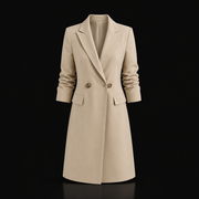 Elegant Korean-style Casual Blazertrench Coat